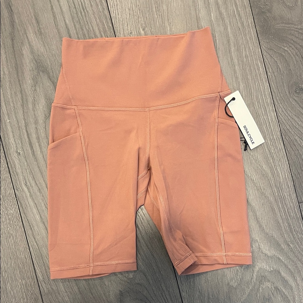 lululemon athletica Coral Soul Cycle Bike Shorts